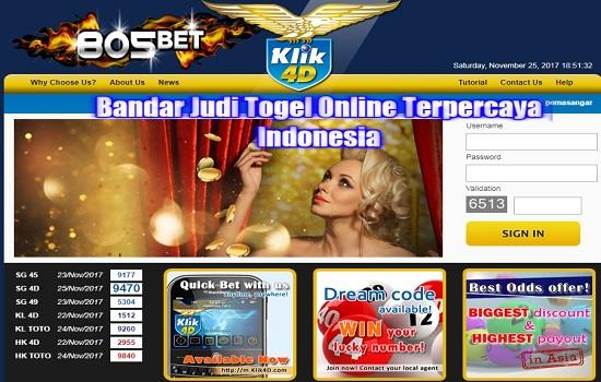 Bandar Judi Togel Online Terpercaya Indonesia